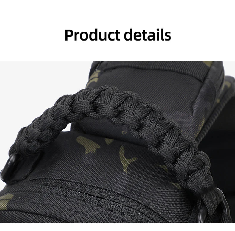 Camping Chest Bag Tactical Backpack for Men Sports Shoulder Outdoor Hiking Climbing Cycling Fishing MOLLE Sling EDC Fanny Pack