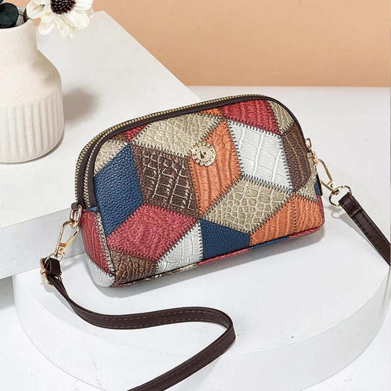 Crossbody Shoulder Bag High Quality Handbag Summer New Women's Bag Luxury Design Printed Shell Bag Female Messenger Tote Sac