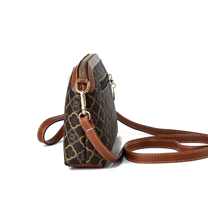 New Fashion Women's Bag Small Purse Crossbody Phone Bag Luxury Multi Layered Messenger Handbag and Purse