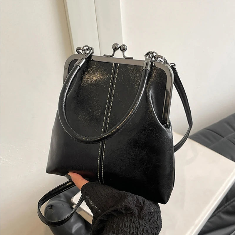 Women's Handbag Crossbody Shoulder Bags Evening Party Totes Makeup Wallet New Fashion Vintage Soft Leather Cosmetic Bag Purse
