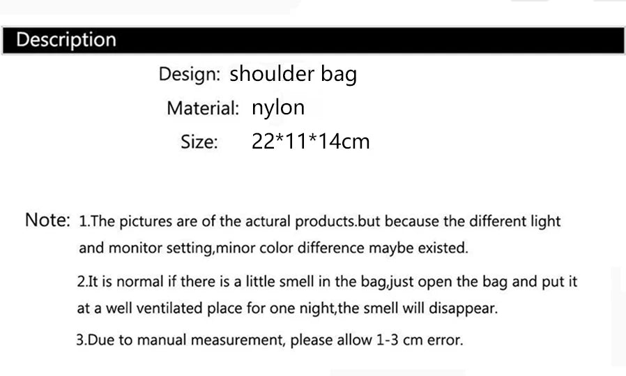 Women's Waterproof Nylon Crossbody Bag Ladies Luxury Designer Large Capacity Handbags Purse Female Casual Shoulder Pillow Bags