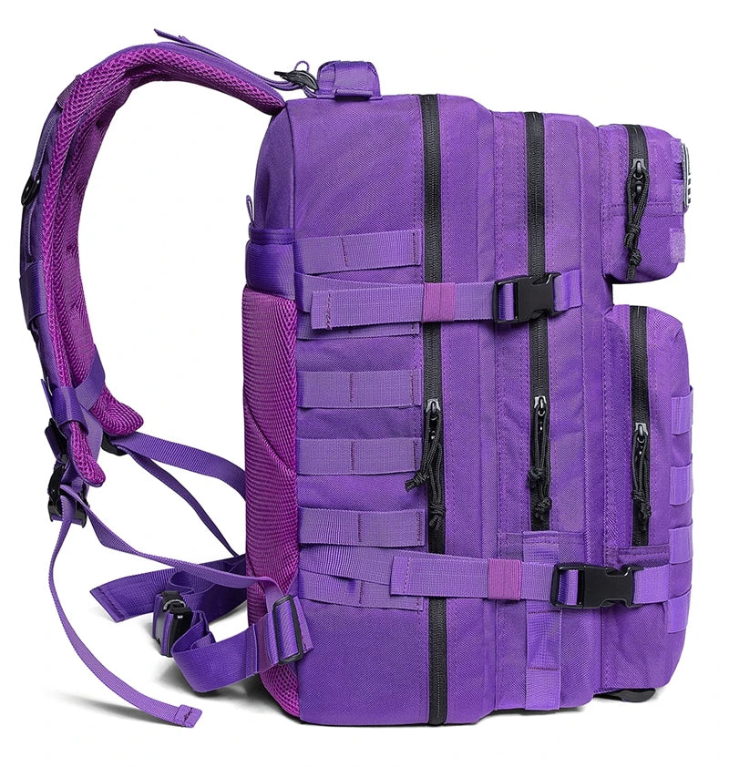 45L GYM Fitness Style Backpacks for men/women Outdoor Tactical Training Molle Survival Bag Hiking Trekking Rucksack