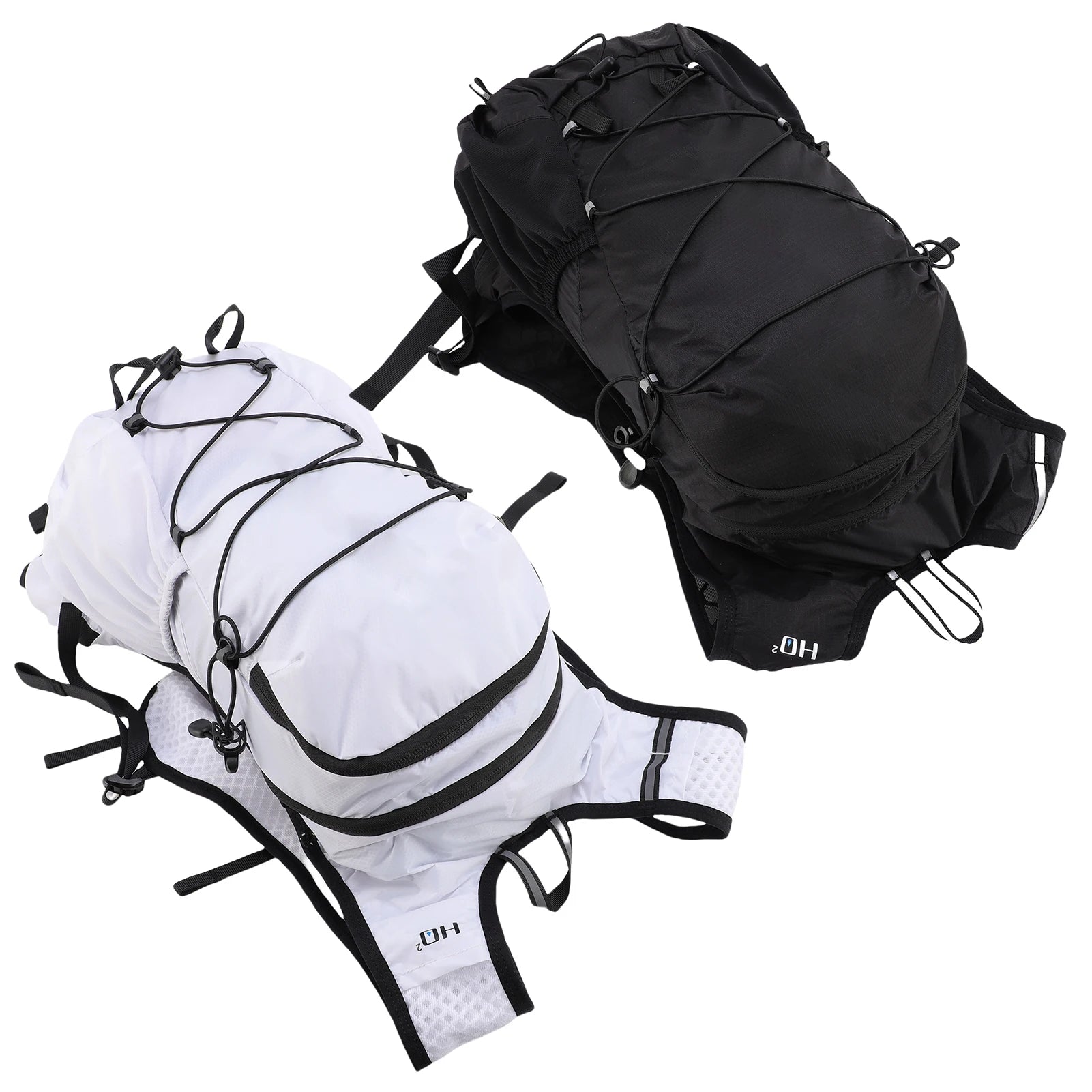 Outdoor Sports Backpack Hydration Backpack Breathable 20L Water Backpack with Multiple Pockets and Reflective Strip